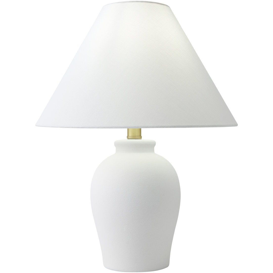  Chemise 19" Ceramic Table Lamp